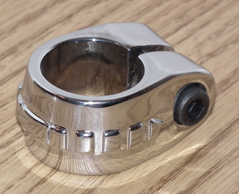 Suntour Seat Post Clamp - Chrome