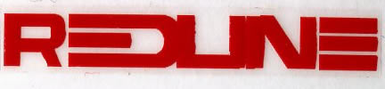 Redline Forklifter Stem Sticker - Red