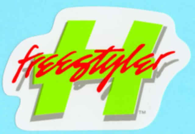 1985 Haro Head Tube Sticker - White